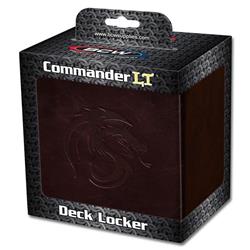 Bcddccmdltbrn Deck Box - Deck Commander Lt, Brown