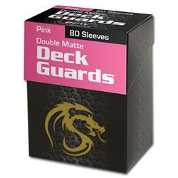 Bcddgm80pnk Deck Protector - Deck Guard, Matte Pink - 80 Sleeves Per Box