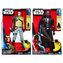 Hsbb7077 Star Wars S1 Hero Series Electronic Figure, Assorted Colors - Set Of 3