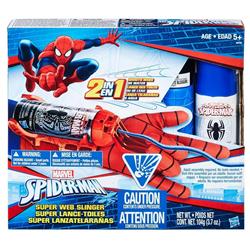 Hsbb9764 Spider Man Mega Blaster Web Shooter - Set Of 4
