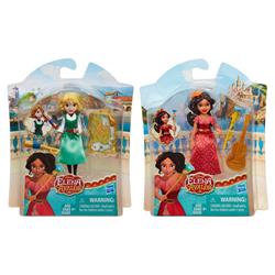 Hsbc0380 Disney Princess Elena Small Doll, Assorted Colors - Set Of 8