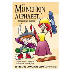Sjg3411 Munchkin - Alphabet Coloring Book Blister Pack