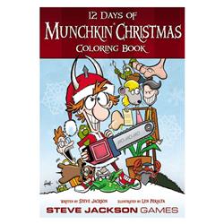 Sjg3413 Munchkin - 12 Days Of Christmas Coloring Book