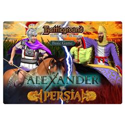 Ymg032 Battleground Alexander Vs Persia - Base Game Box