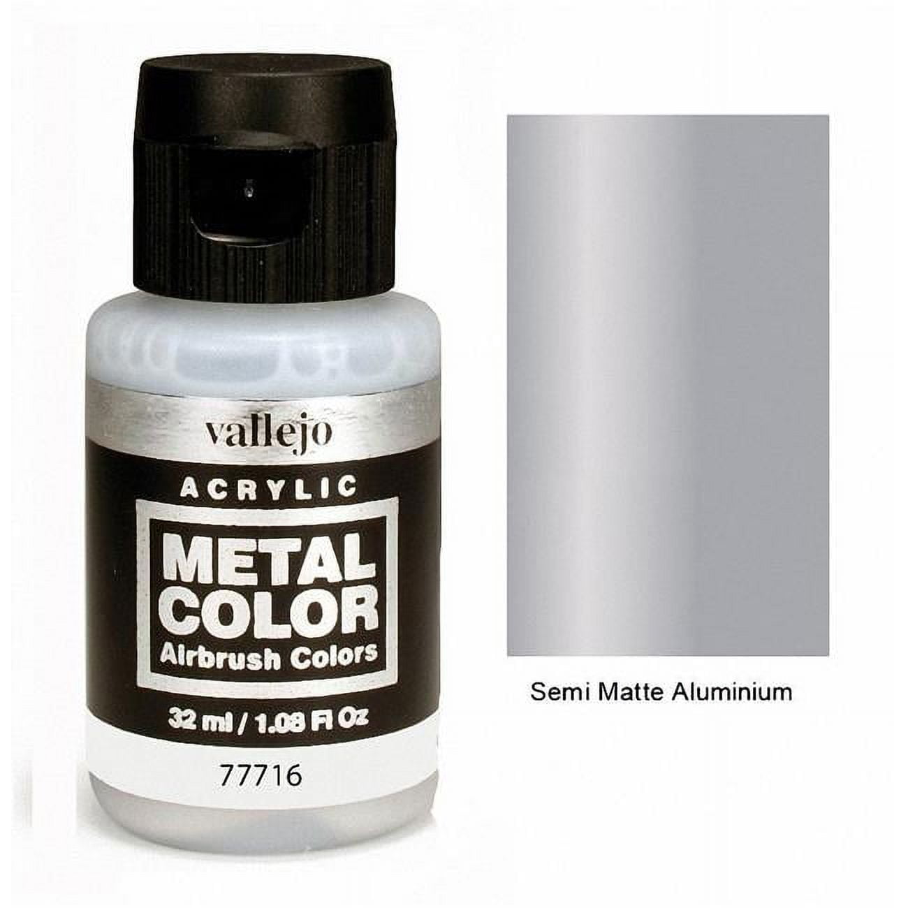 Vjp77716 32ml Semi Matte Aluminium Metal Color
