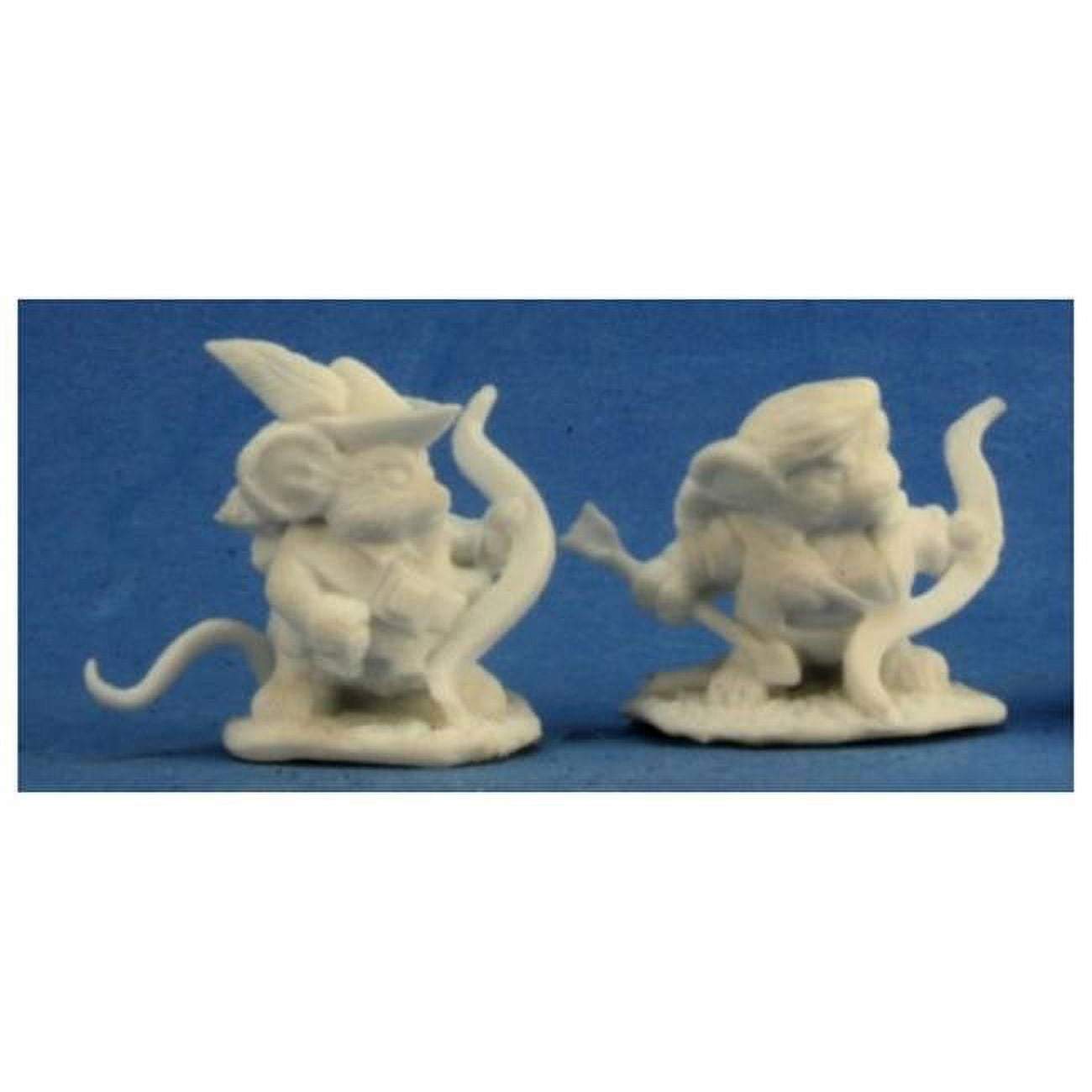 Rem77289 Bones Mousling Ranger & Yeoman Miniature Figures