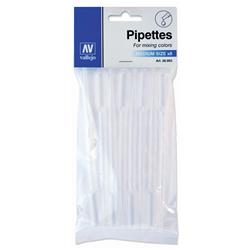 Vjp26003 Vallejo Paints Auxiliaries 3 Ml Pipettes, Medium - Pack Of 8