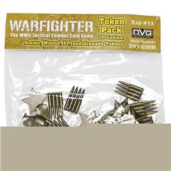 Dv1-036m Warfighter - Wwii Expansion No.13, Metal Tokens