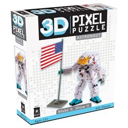 University Games Unv31251 Puzzle 3d Pixel Astronaut