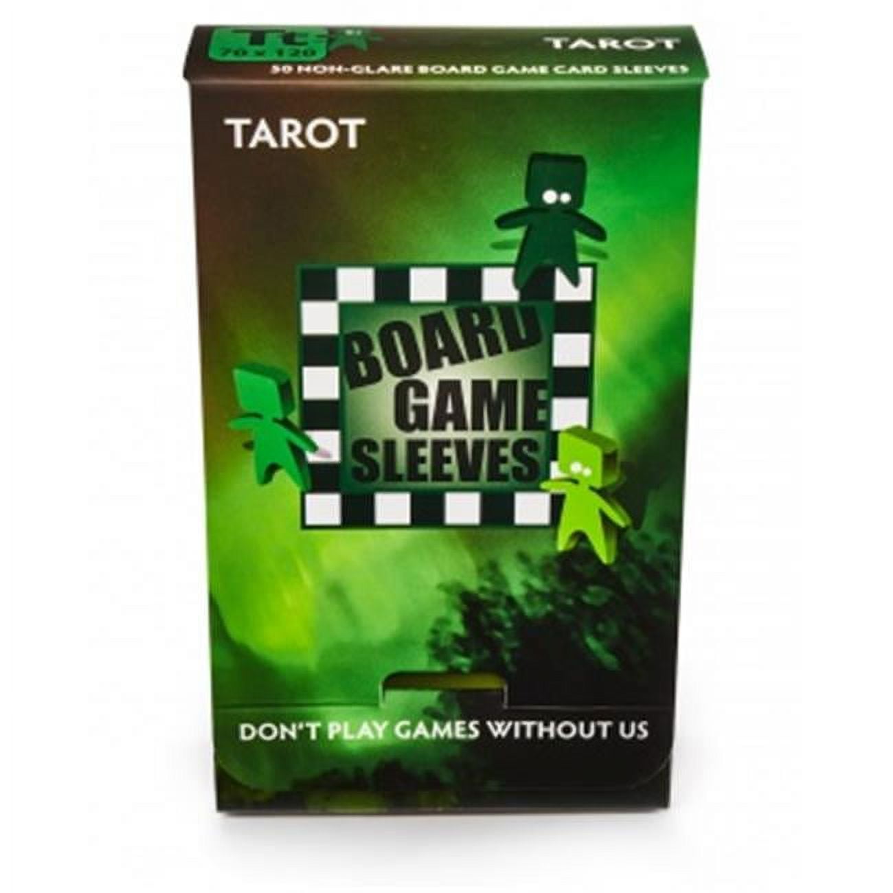 Atm10430 Non-glare Tarot Board Game, Green - 100 Count