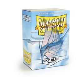 Atm11019 Dragon Shield Card Sleeves, Matte Sky Blue - 100 Count