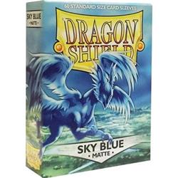 Atm11219 Dragon Shield Deck Protector Card Sleeve, Matte Sky Blue - 60 Count