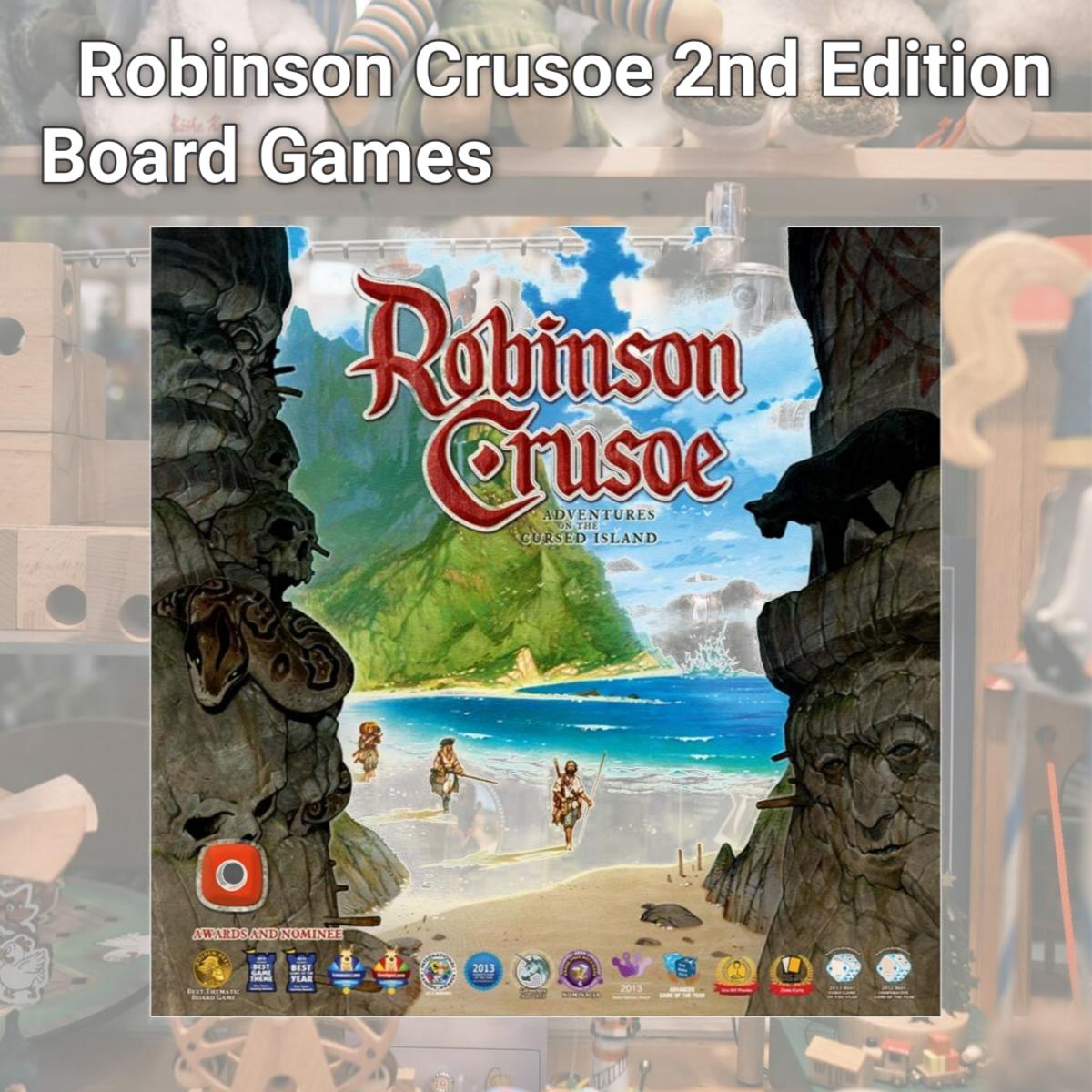 Picture of Portal Games PLG0064 Robinson Crusoe 2nd Edition Board Games