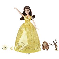 Hsbc3981 Disney Princess Beauty & The Beast Deluxe Castle Friends Collection Set