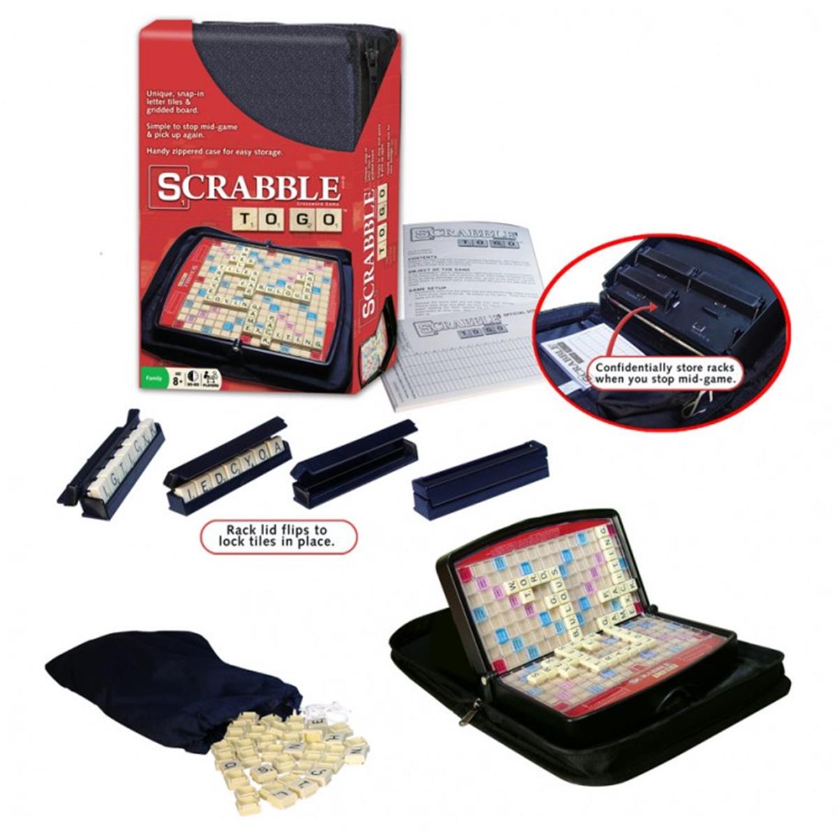Winning Moves Wnm1202 Scrabble To Go Board Game