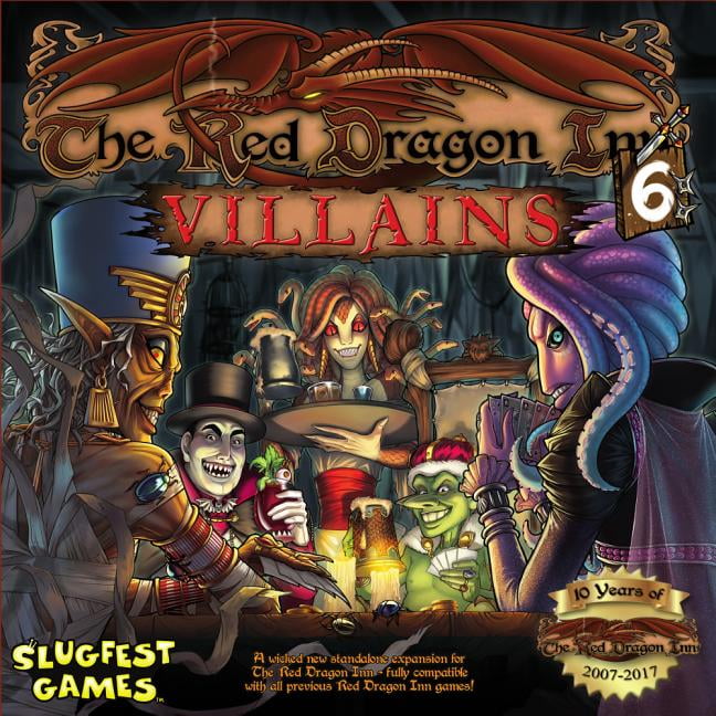 Sfg026 Red Dragon Inn 6 Villains Card Game