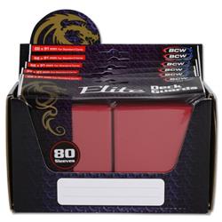 Bcddgegred Elite Deck Guard, Red - 80 Count
