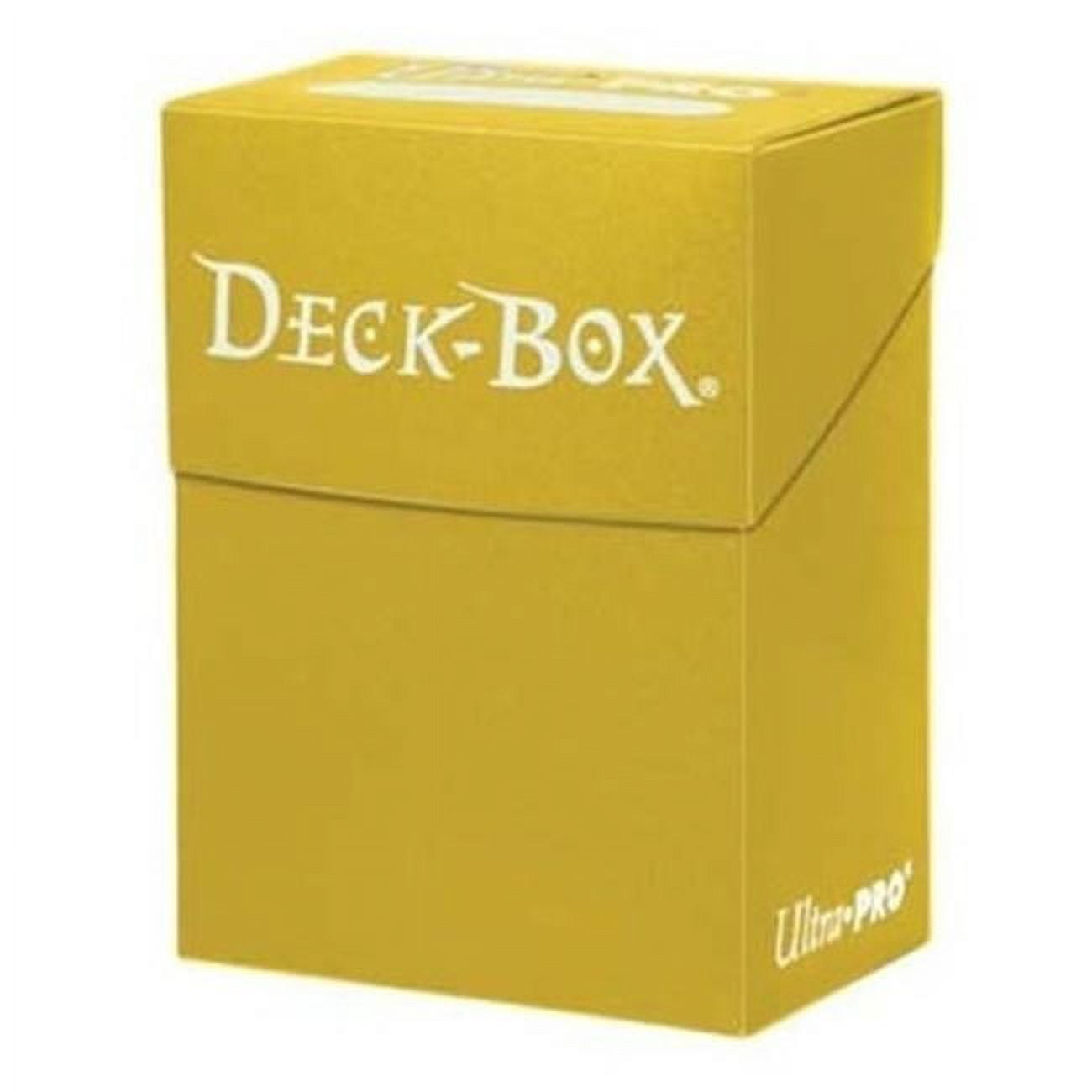 Ulp82476 Deck Protector Deck Box, Solid Yellow