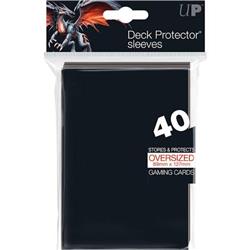 Ulp85381 Oversized Top Loading Deck Protector Sleeves, 40 Count