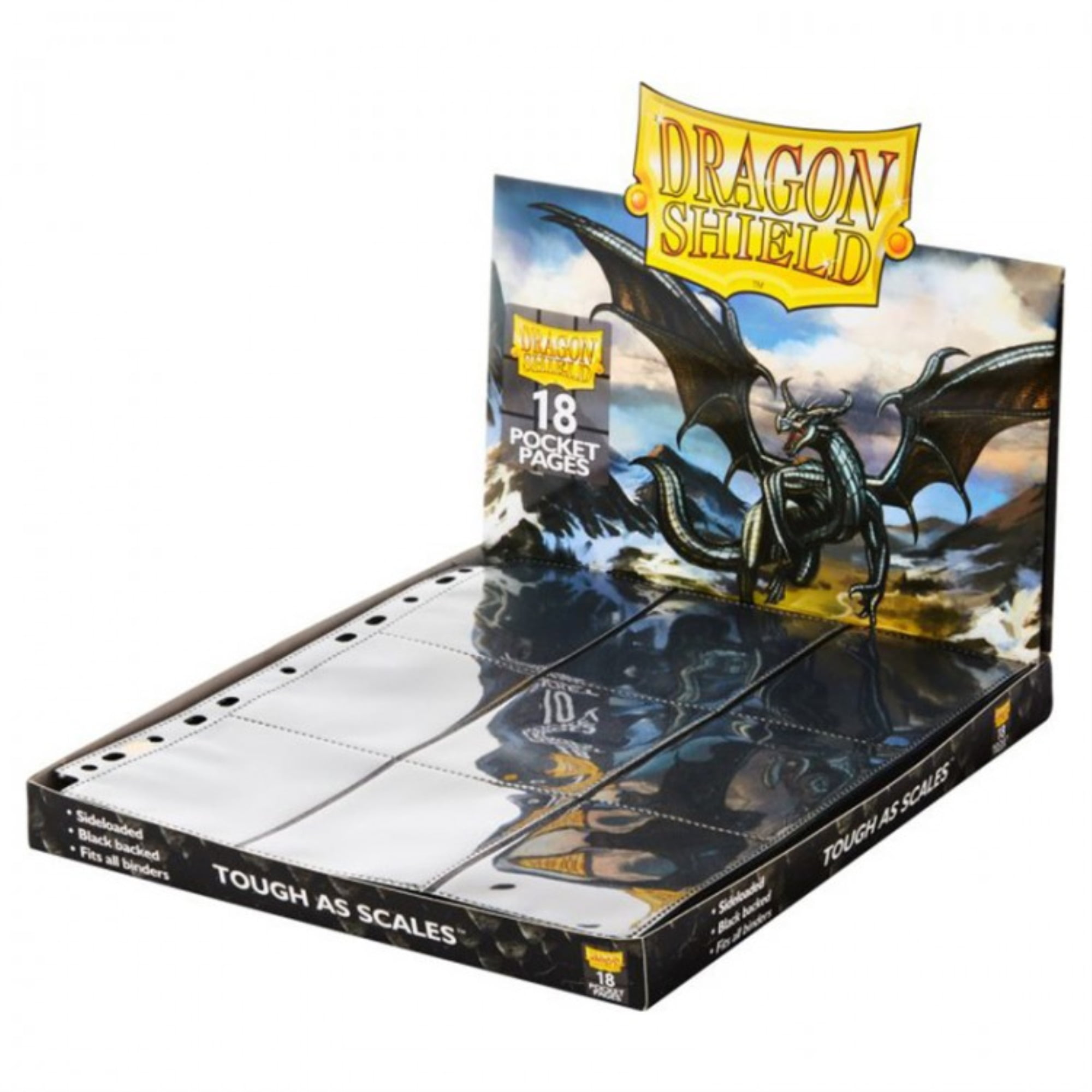 Atm10301 Dragon Shield Pages Card Games - Pack Of 18, 50 Count