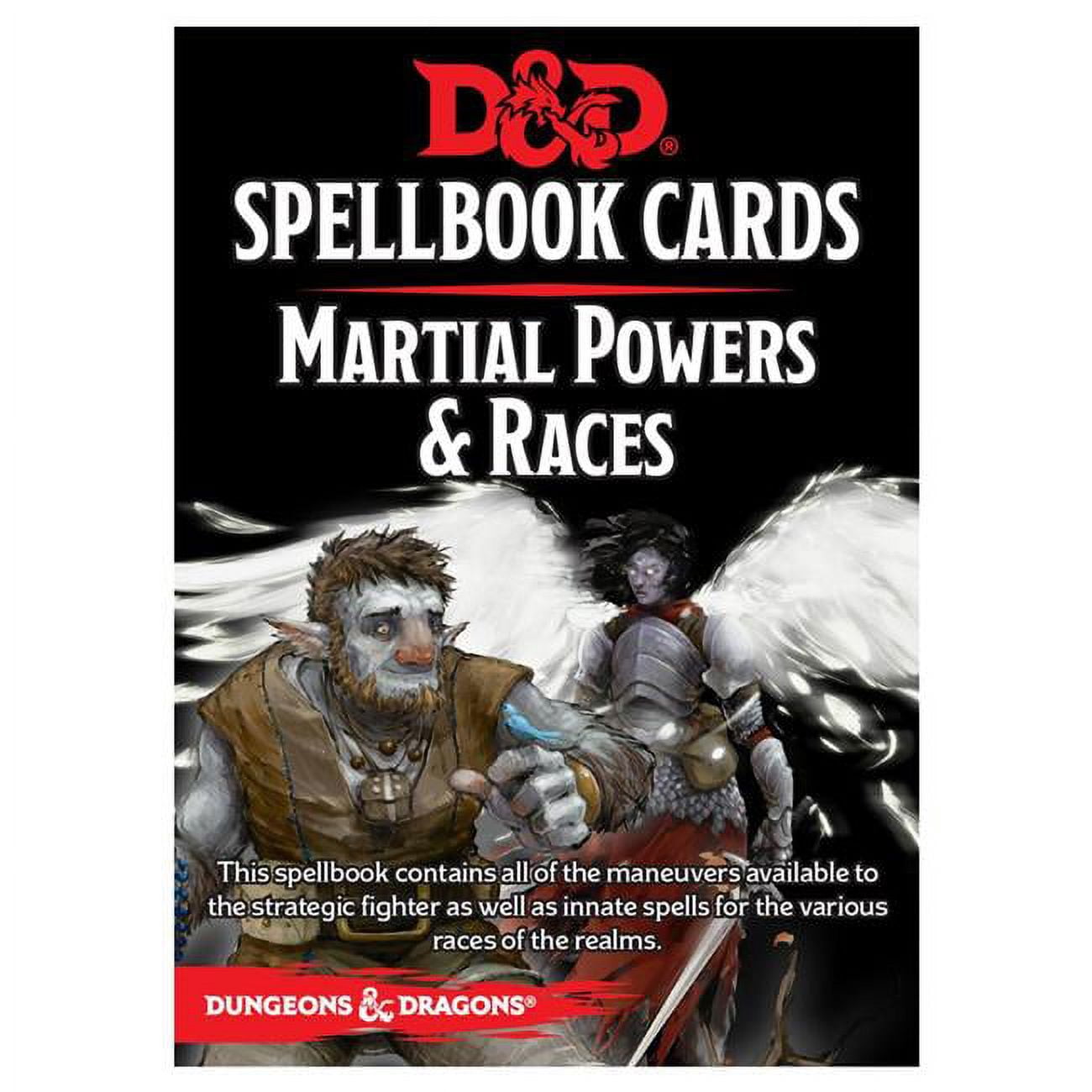 Gf973921 D & D Martial With Race Deck Spellbook Cards Rpg Accessories