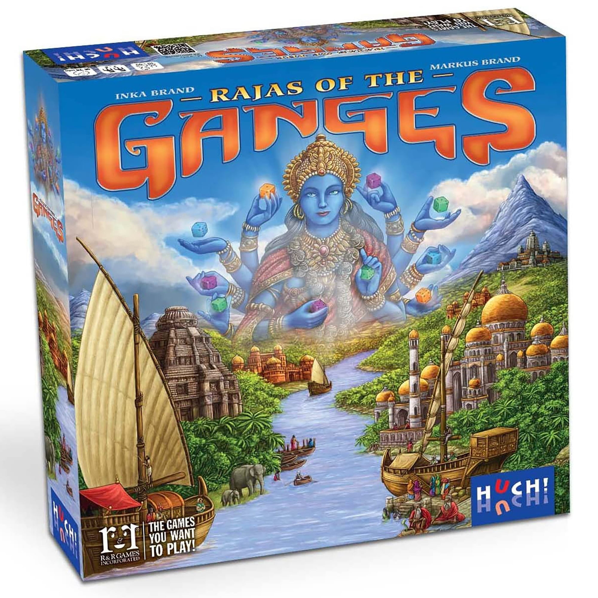 Rrg446 Rajas Of The Ganges Board Games
