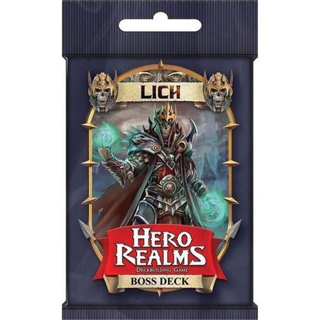 Wwg508d Lich Boss Deck Display Hero Realms Non Collectible Card Games - 6 Count