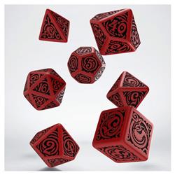 Q-workshop Qwosctn62 Call Of Cthulhu Outer Gods Nyarlathotep Dice - Set Of 7
