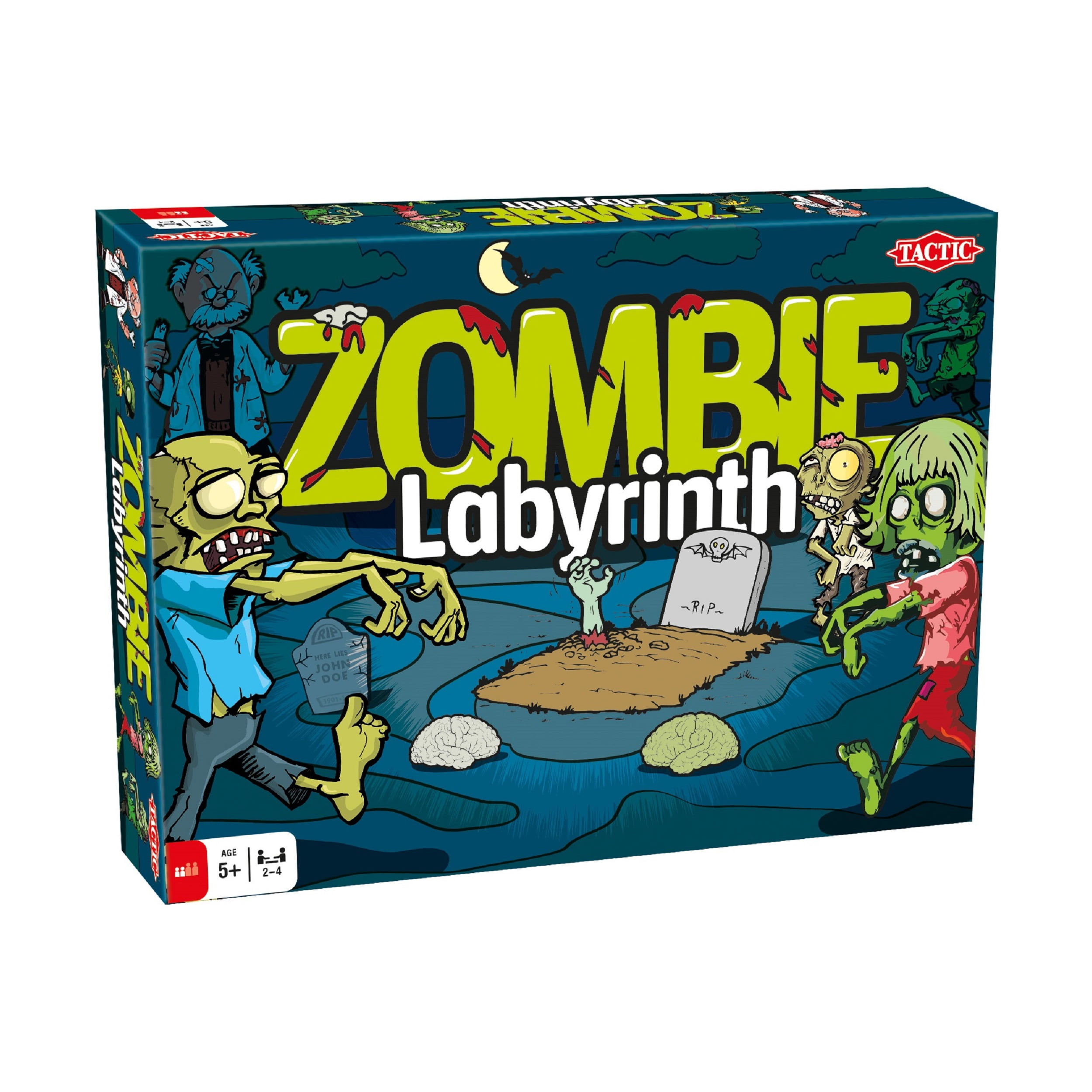 Tac53109 Zombie Labyrinth Board Games