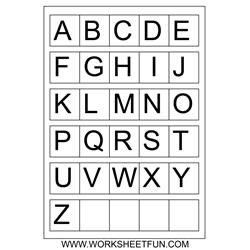 Int1002 Uppercase Alphabet Letters