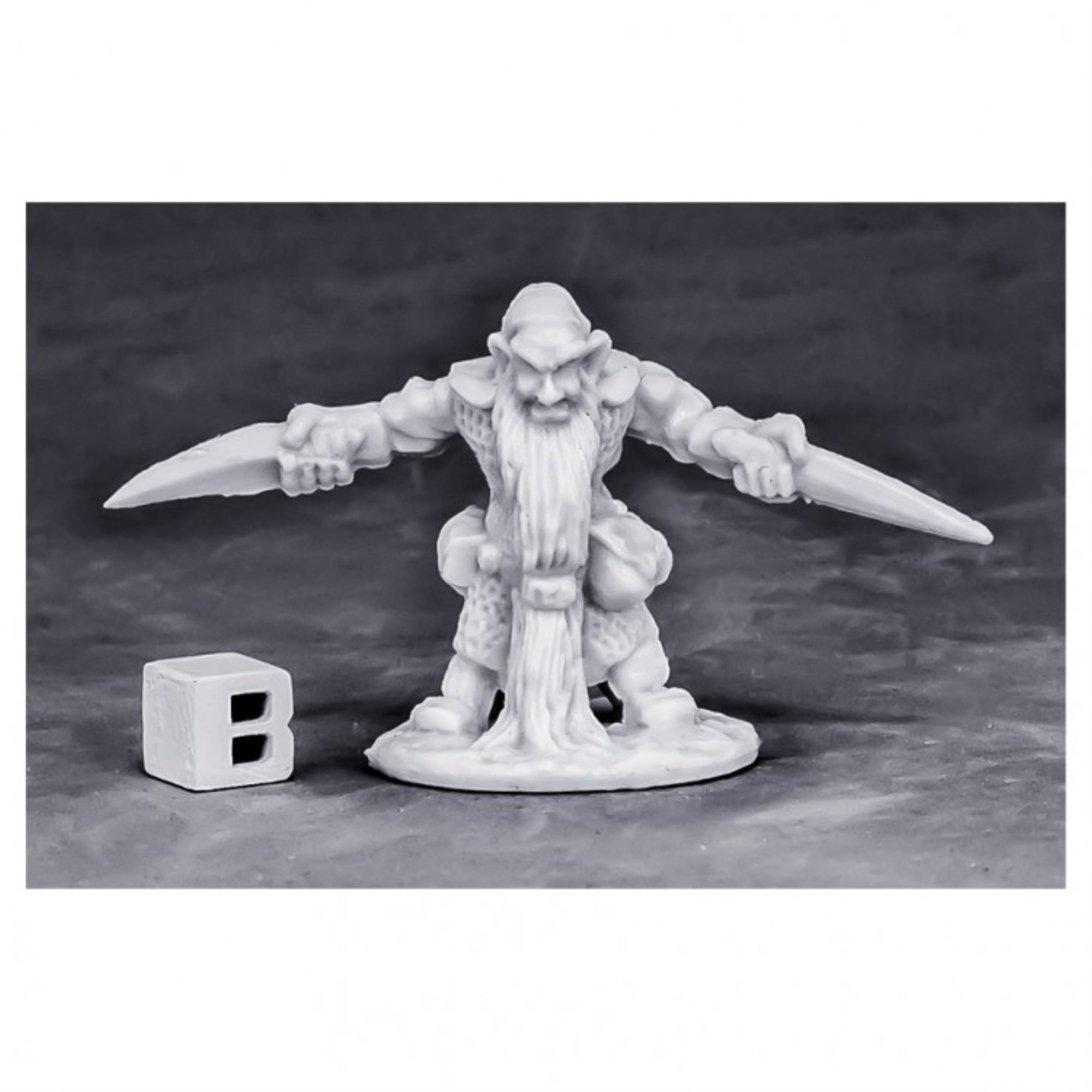 Bones - Dwarf Royal Weapomaster W3 Miniatures
