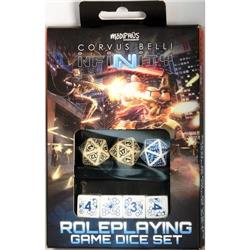Muh050496 Infinity - The Roleplaying Gaming Dice Haqqislam - Set Of 7