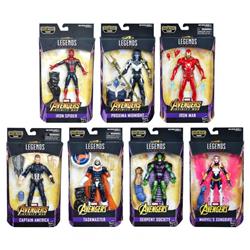 Hsbe0490 6 In. Avengers Legends Assorted - Set Of 8