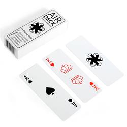 Tit1002 Air Deck - The Ultimate Travel Playing Cards, Red