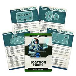 Rgc0303 Location Cards - Sci-fi Setting