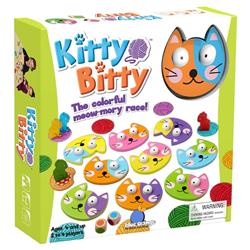 Games Blg06800 Kitty Bitty Wooden Memory Game