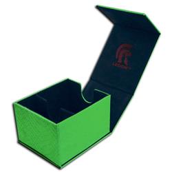 Lgnedhp06 Dragon Hide Hoard Deck Box, Green