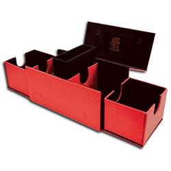 Lgnedv205 Dragon Hide Vault Version 2 Deck Box, Red