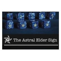Ibed6a01 Elder Dice D6 Set - Astral Star Sign - Pack Of 9
