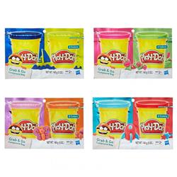Hsbe2123 Play-doh Grab N Go Compound Bag Assortment, 12 Count