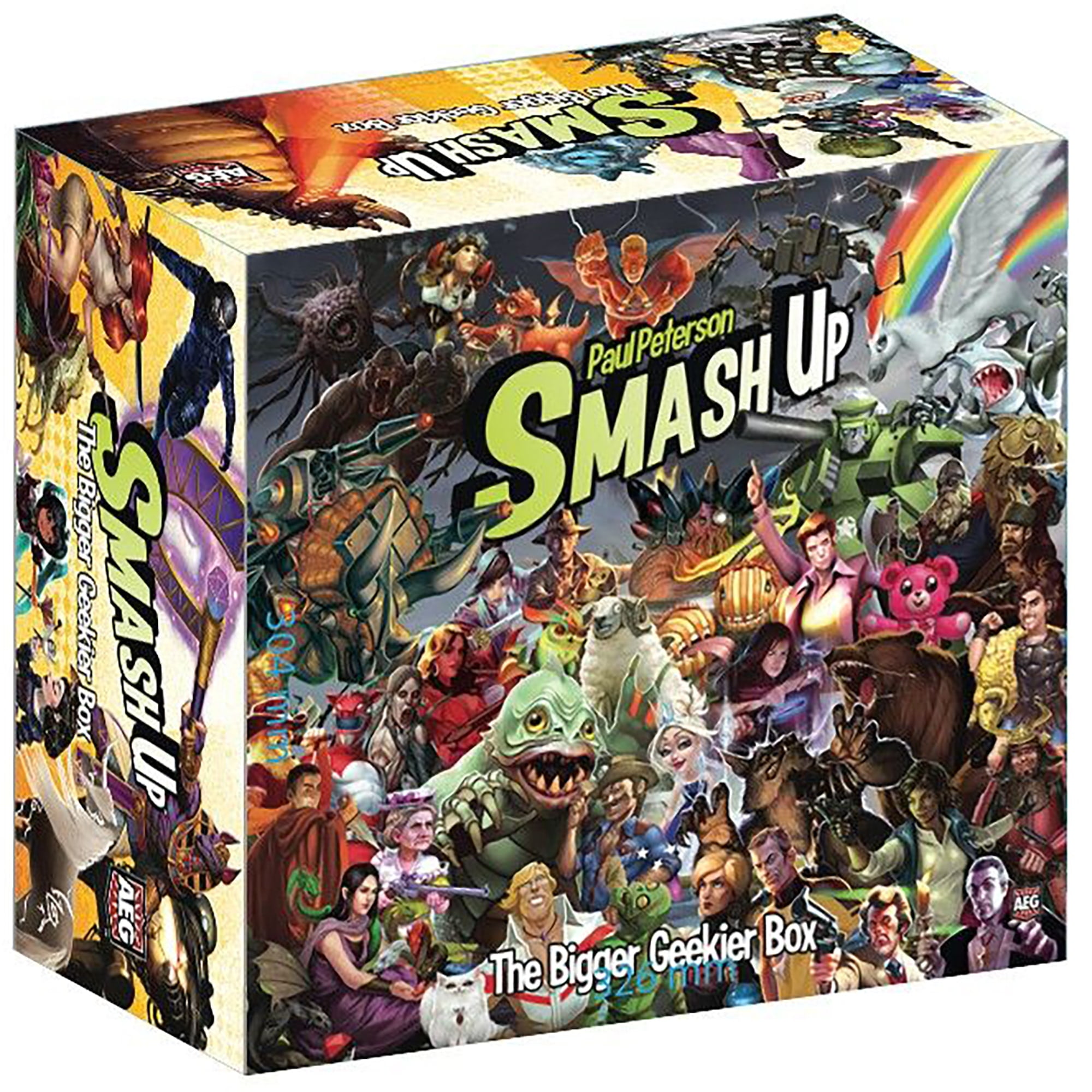 Aeg5515 Smash Up Card Game - The Bigger Geekier Box Expansion