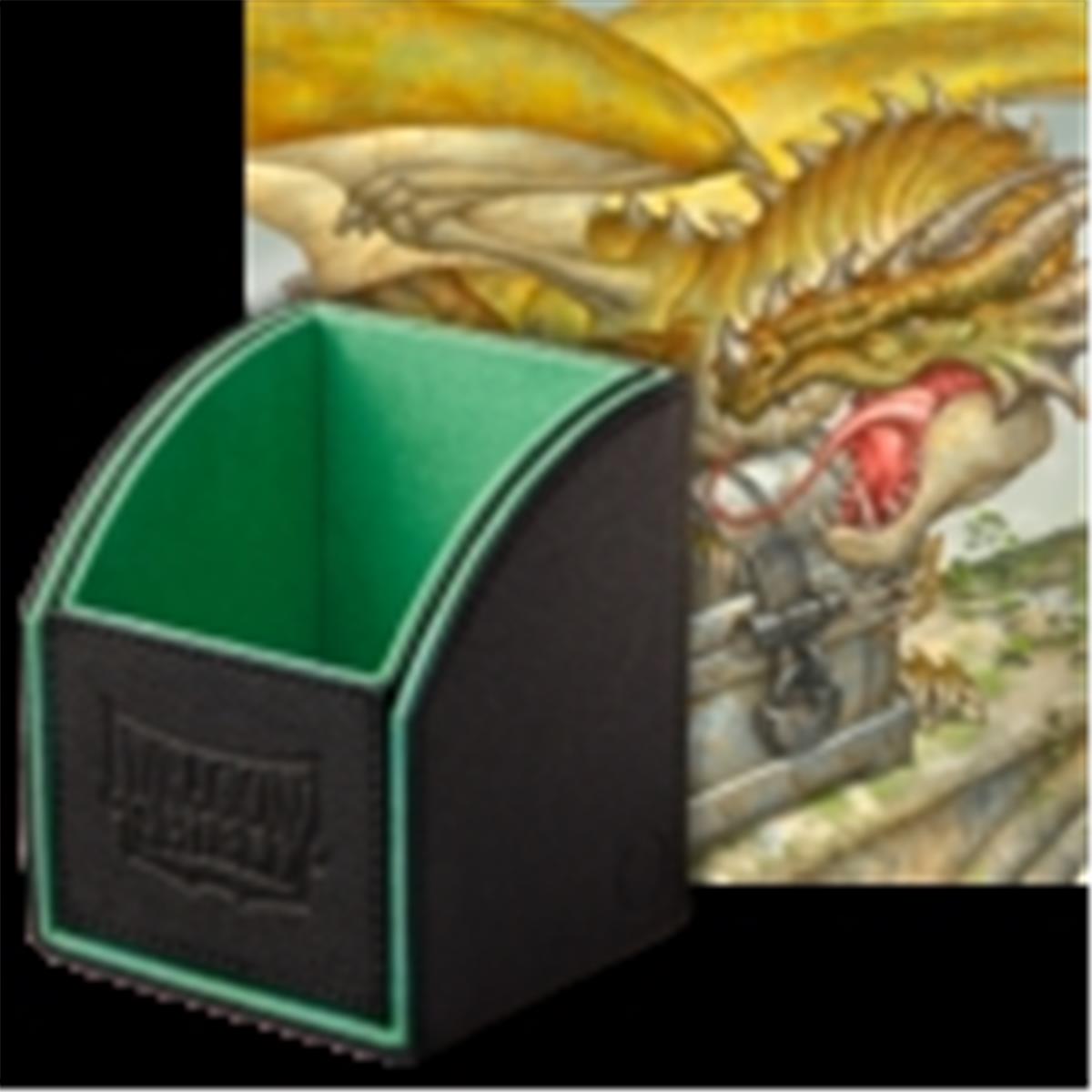 Atm40102 Dragon Shield Nest Deck Boxes - Black Green