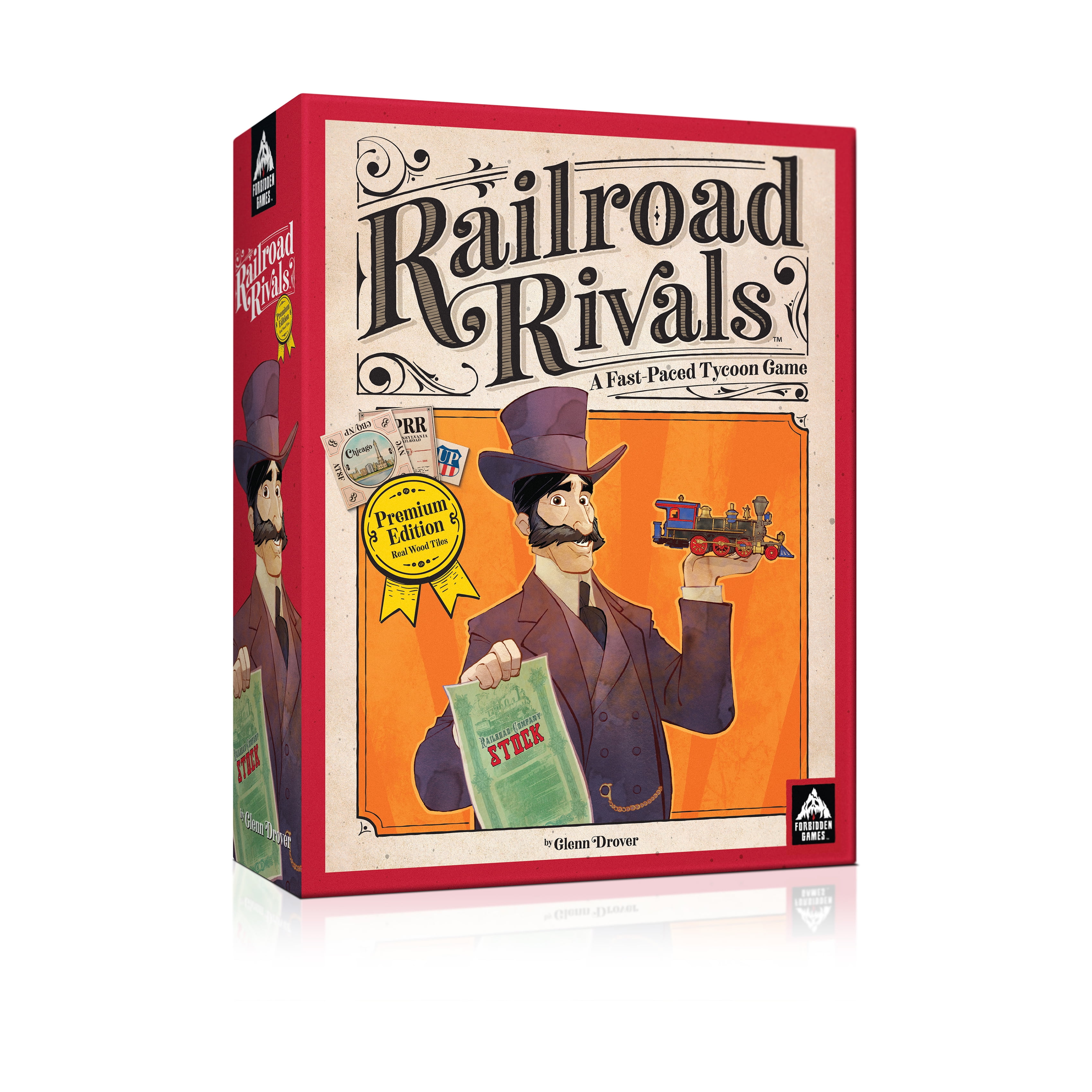 Frb1201 Railroad Rivals Premium Board Game