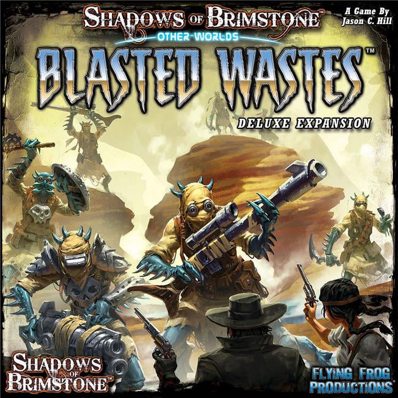 Fyf0709 Shadows Of Brimstone Blasted Wastes Deluxe Board Game