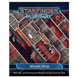 Pzo7309 Starfinder Adventure Pathflip-mat Starship Ghost Ship Game