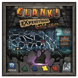 Ren0841 Clank Expeditions Gold & Silk Board Game
