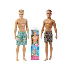 Mttfjf08 Barbie Ken Beach Doll Assortment - Pack Of 6