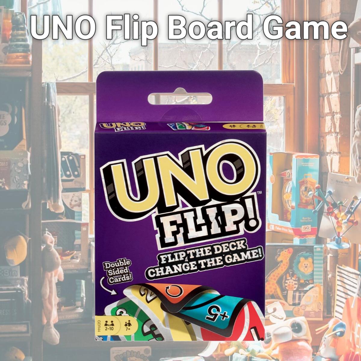 Picture of Mattel MTTGDR44 UNO Flip Board Game