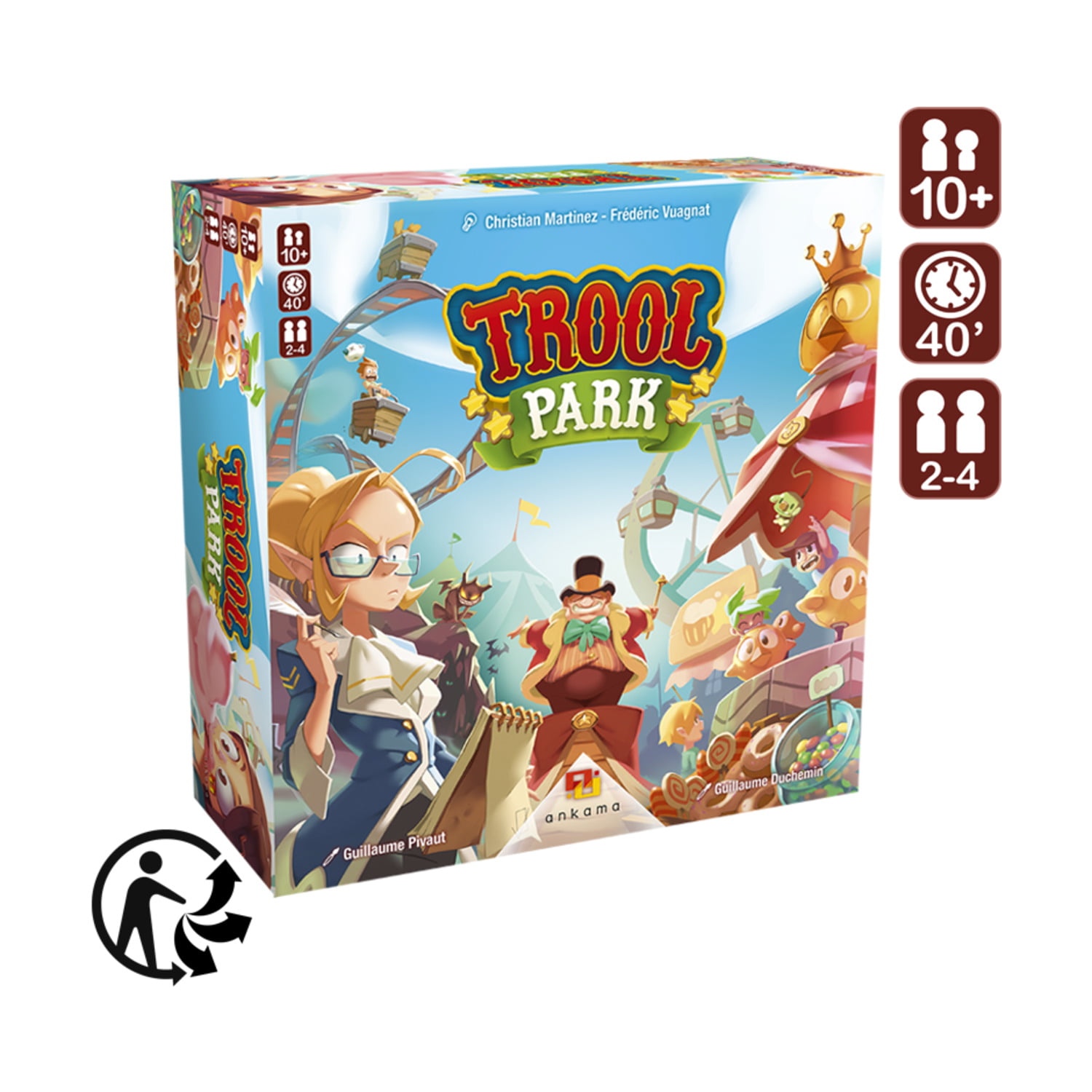Ank161 Trool Park Board Game