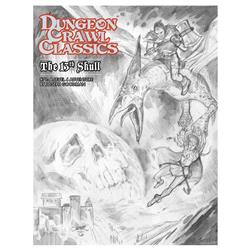 Gmg5072k No.71 Dungeon Crawl Classics 13th Skull Sketch Cover